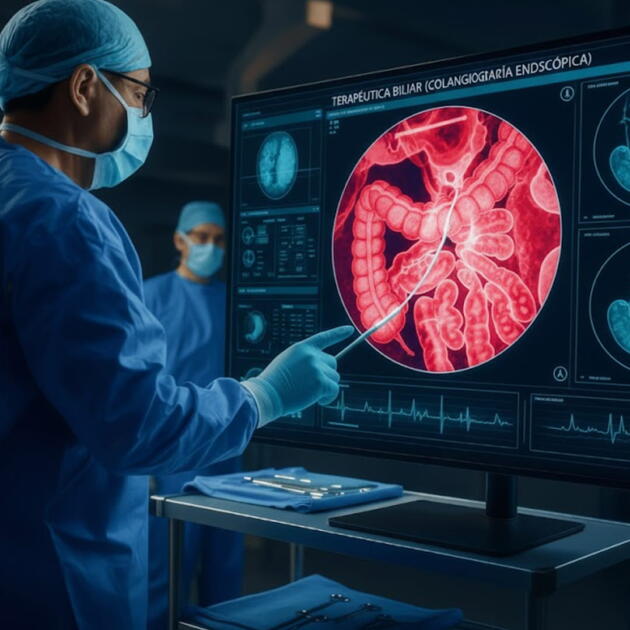 TERAPÉUTICA BILIAR (COLANGIOGRAFIA ENDOSCOPICA)